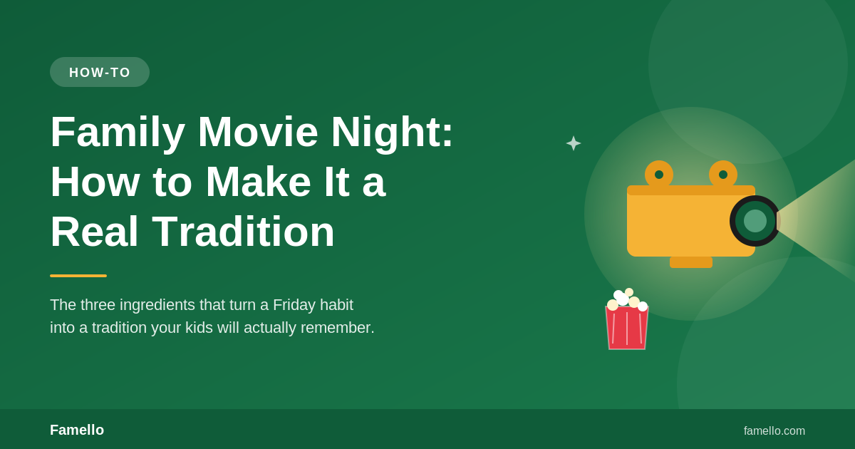 Family Movie Night Ideas: How to Make It a Real Tradition