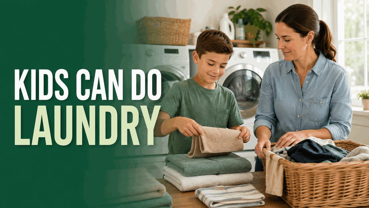 How to Get Kids to Help With Laundry (By Age)